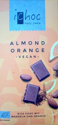 Czekolada Almond Orange Vegan - Ichoc